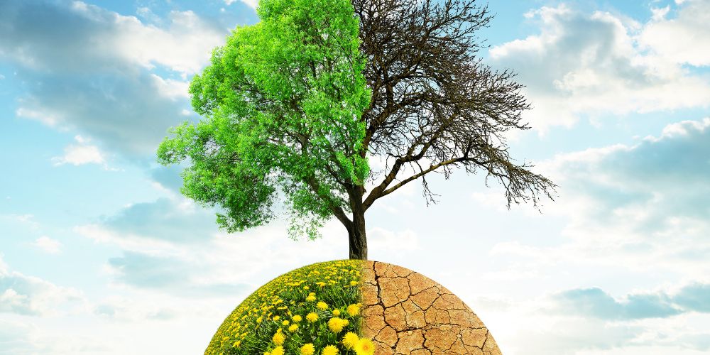 Concept of change climate
