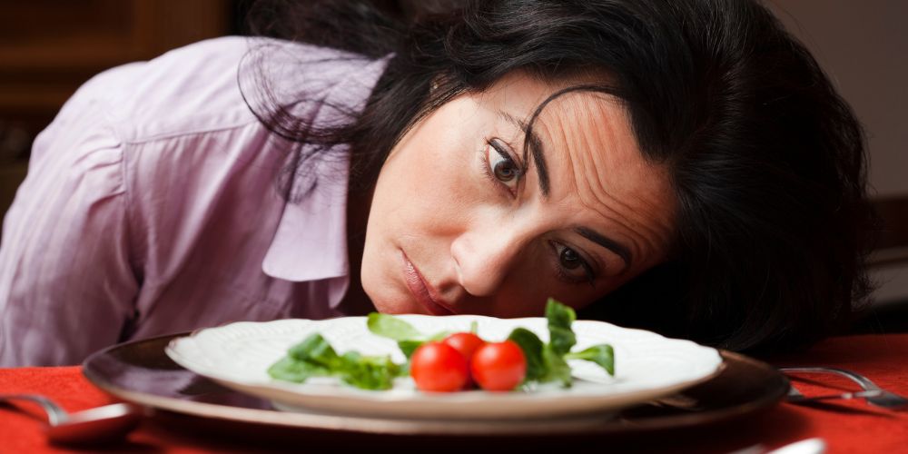 Dejected by diet