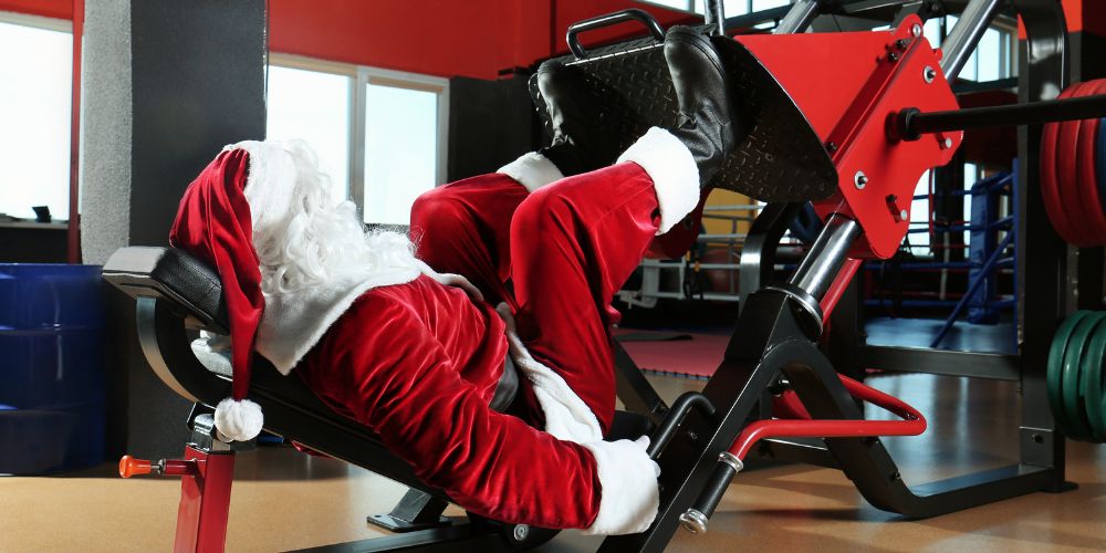 Santa Claus fitness