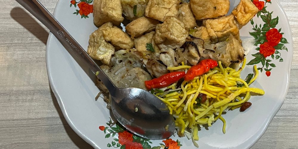 Tahu Dish Tofu Noodles