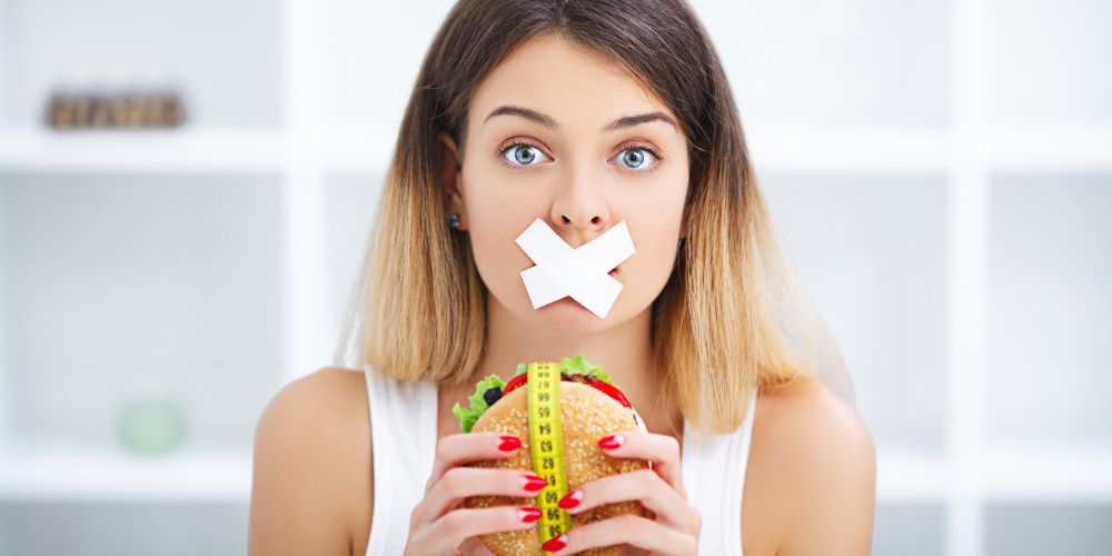 Woman Food Restriction Diet