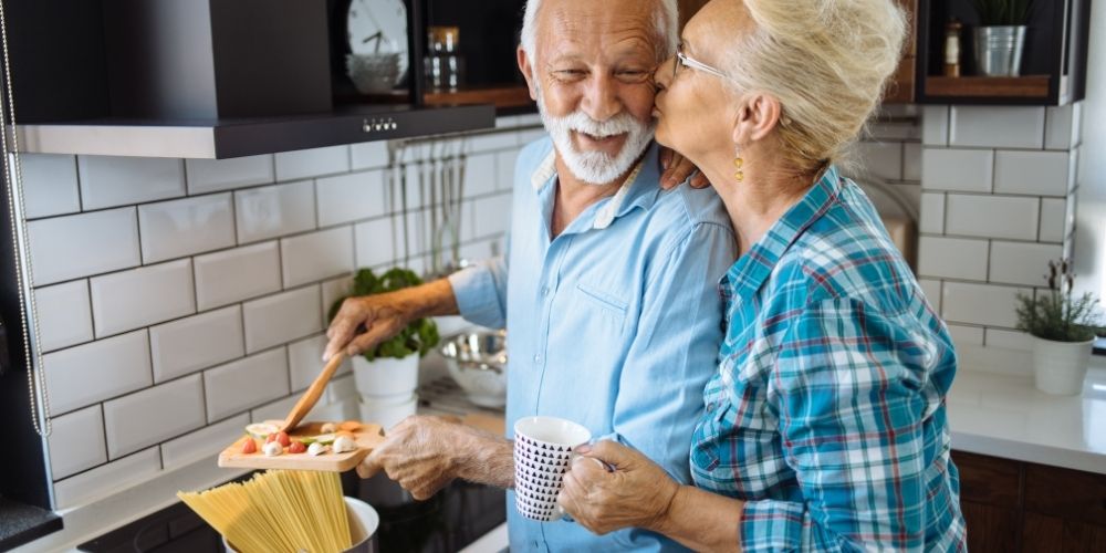 Woman Preparing Food 