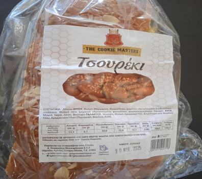 Ανάκληση προϊόντος Τσουρέκι