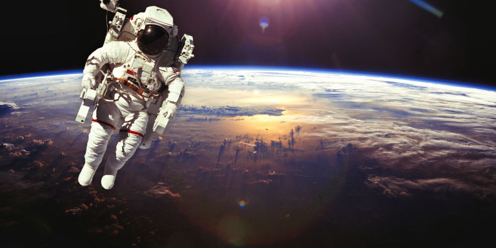 astronauts space