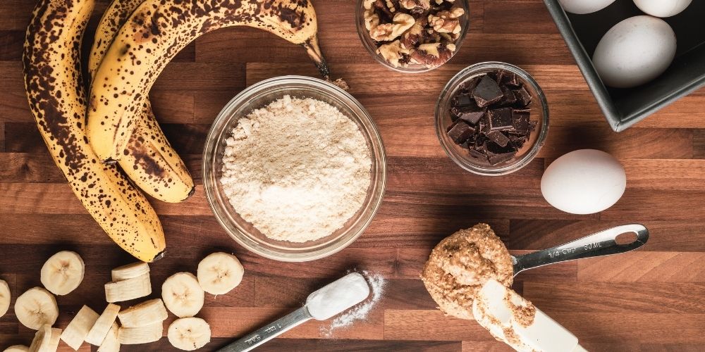 banana bread ingredients