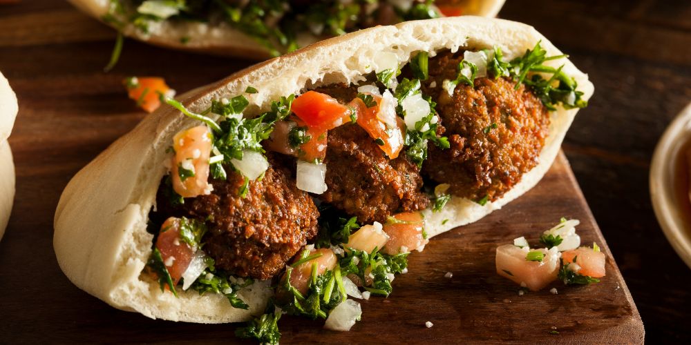 falafel sandwitch