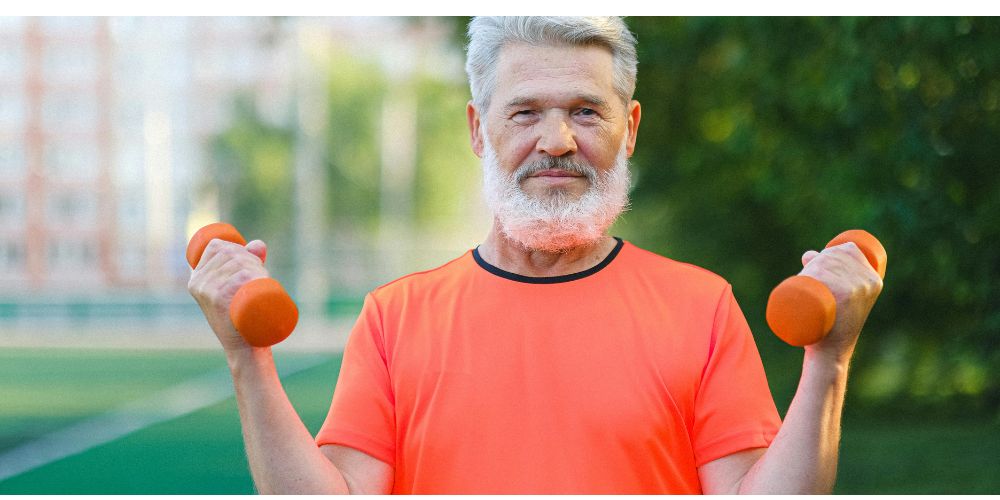 healthy nutrition sports man