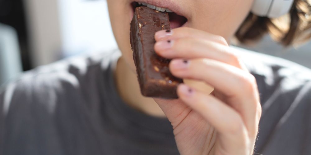 stress eating sweet