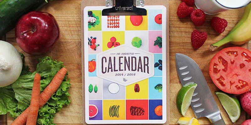 Ημερολόγιο διατροφικών στόχων για το 2015