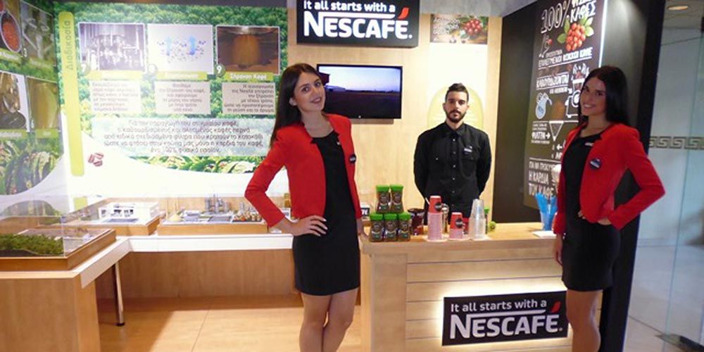 stand nescafe panellinio synedrio gastrenterologias